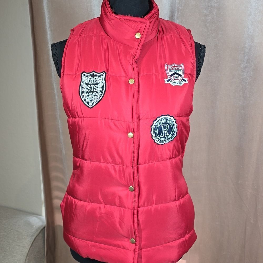 Red Puffer Vest